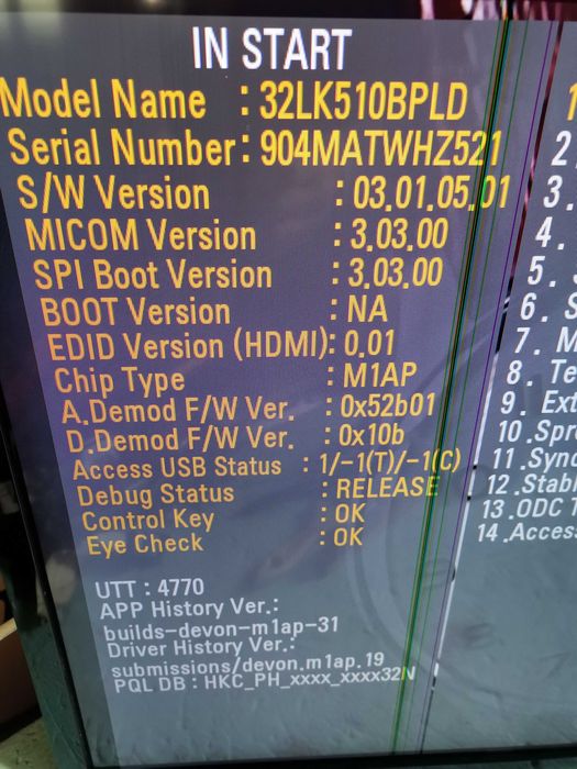 Mainboard LG 32LK510 LD85P eax 6 7 8 6 2 0 0 2