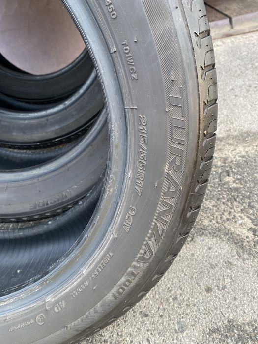 215/55/17 bridgestone літо