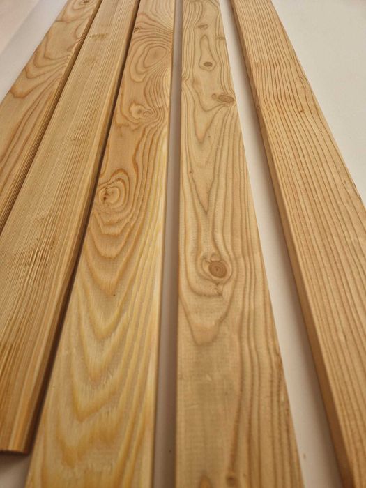 Deski strugane sztachety na płot balustrady listwy warzywniak Modrzew