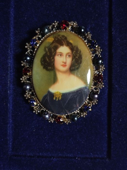 Брошка Нанетта Каулла (1812-1876),Галерея Красавиц Нимфенбург, Вavaria
