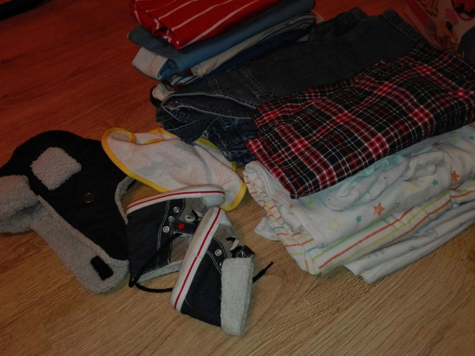 Ubranka dla chłopca 26szt 68