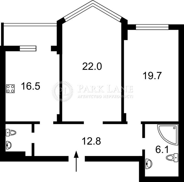 Продаж просторої квартири, ЖК Паркове місто, вул. Вишгородська, 45