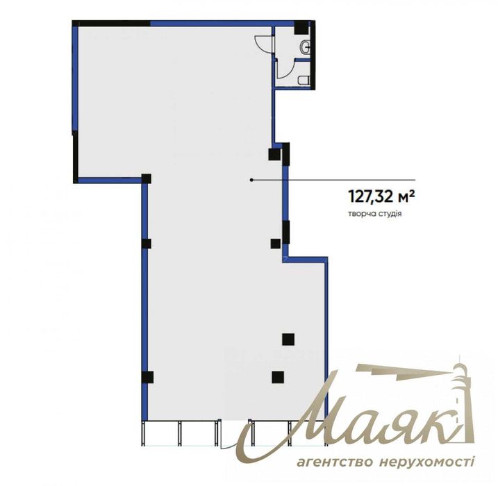 Продаж фасадного приміщення 127,3 м.кв. ЖК Олегів, Татарка, Центр
