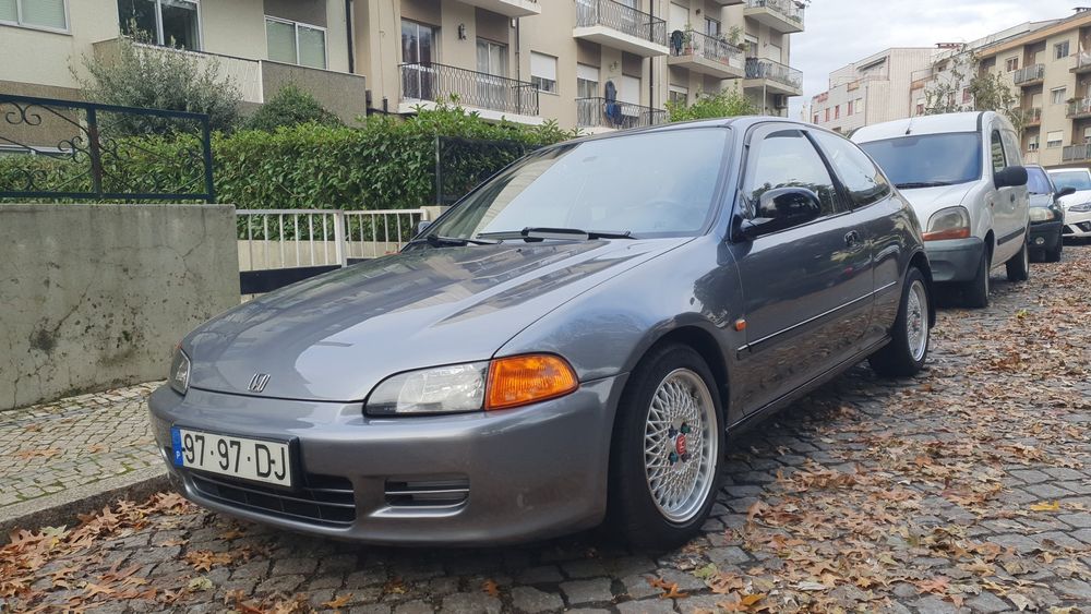 Honda Civic EG4 Restaurado - Motor avariado