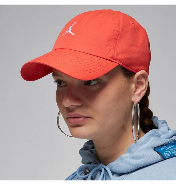 Оригінал! Кепка унисекс Air Jordan J Club Cap (оранжева) (L, XL)
