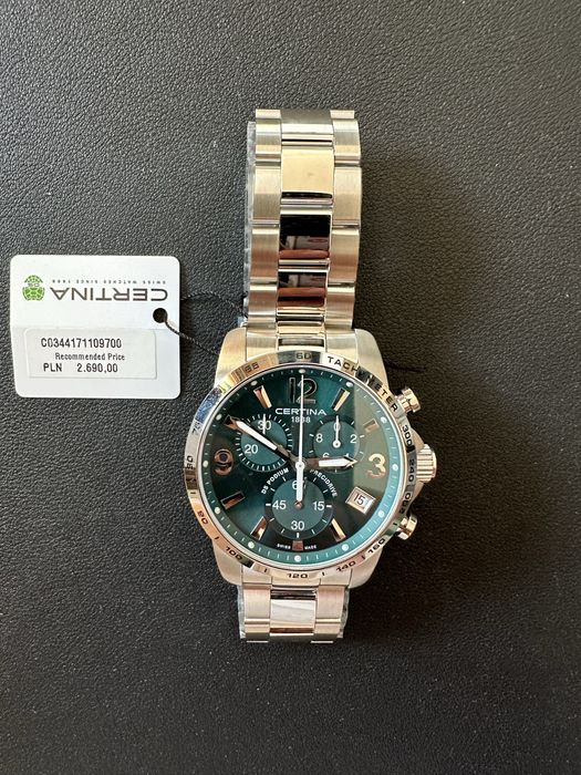 Zegarek Certina DS Podium Chronograph 1/10 sec