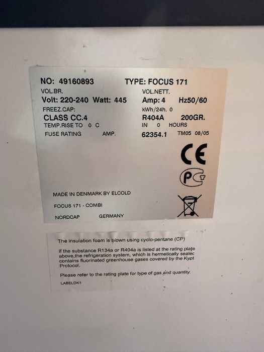 ZAMRAŻARKA skrzyniowa z Niemiec  z przeszkloną pokrywą 171L DOWÓZ