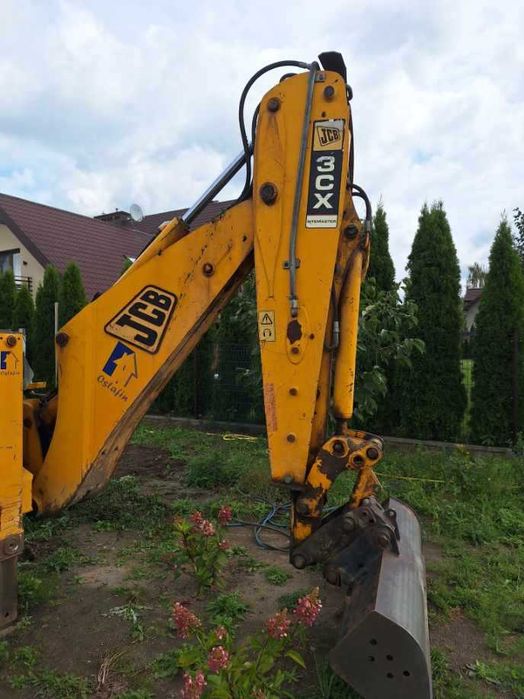 JCB 3CX SITEMASTER 2007r koparko - ładowarka 4x4 teleskop widły rekin