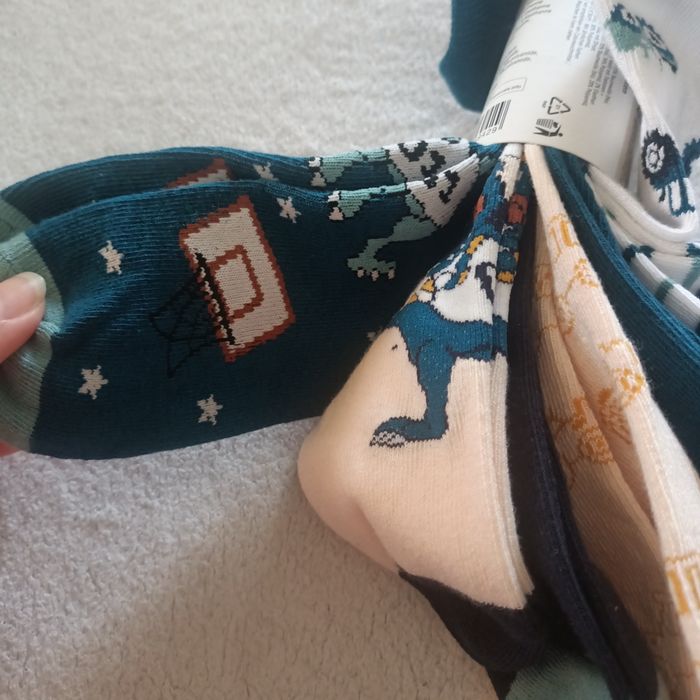 7 pak skarpet, Lupilu, 27-30, bio bawełna