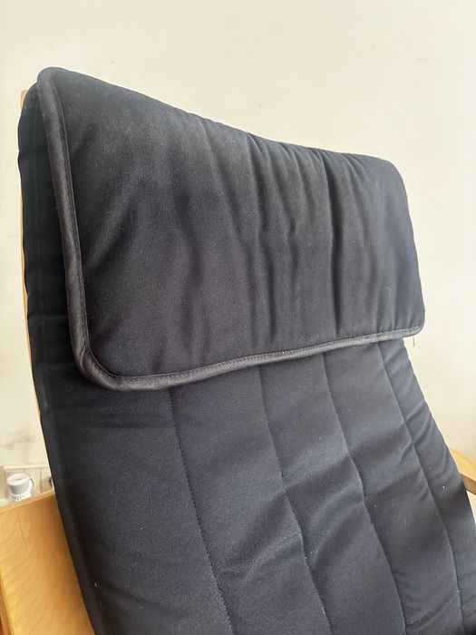 2 Cadeira de Baloiço IKEA Poäng – Bétula/Preto