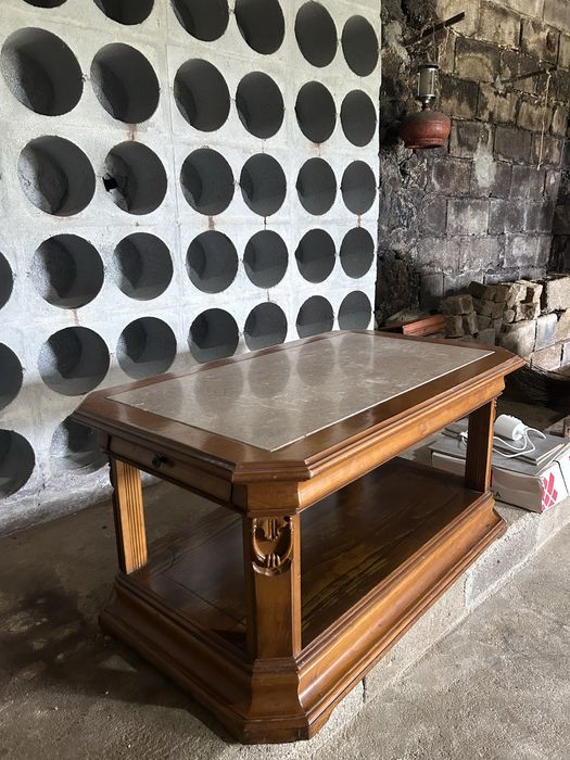 Mesa de centro da sala de estar