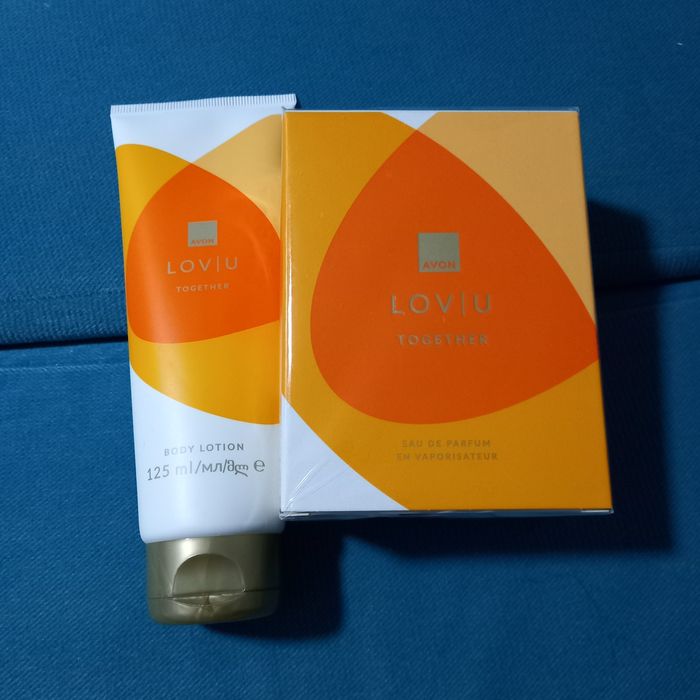Avon zestaw Lov U Together woda + balsam