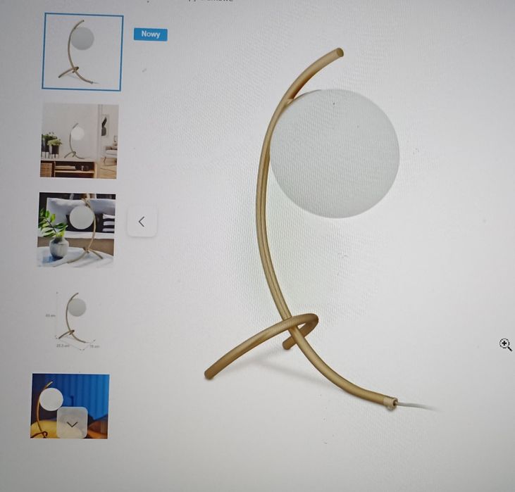 Lampka stołowa nowa