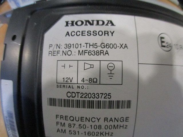 Rádio / auto-rádio HONDA Jazz III (GE_, GG_, GP_, ZA_)