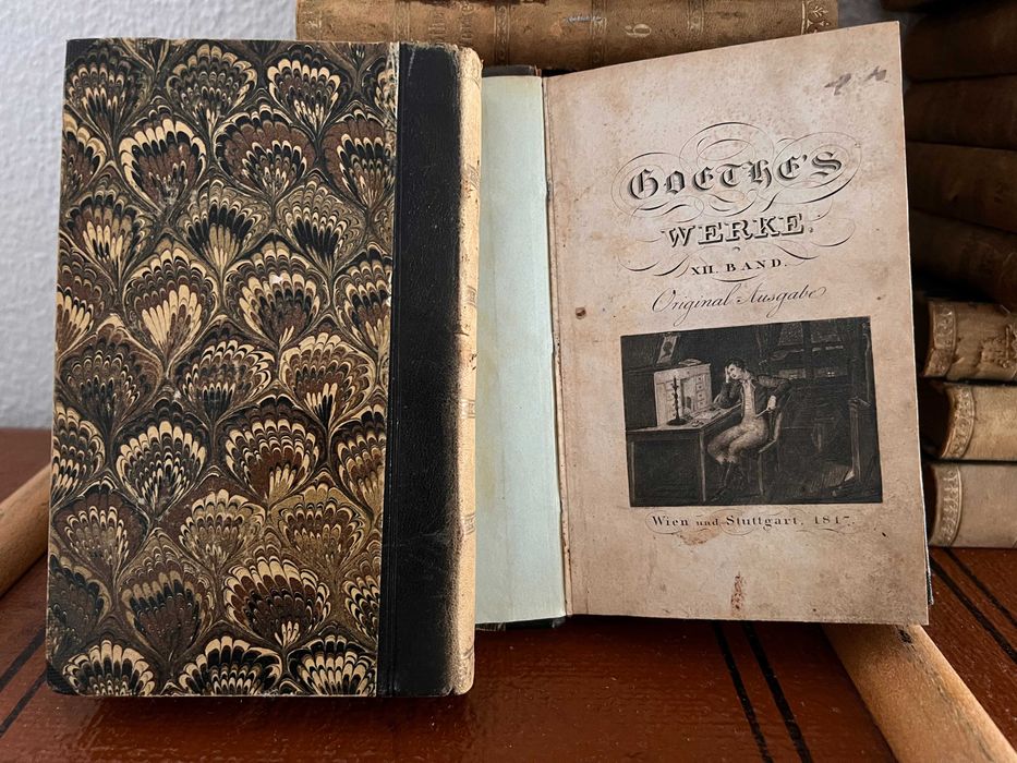 Гете (Göthes Werke) 26 томов 1816-1822  на немецком языке