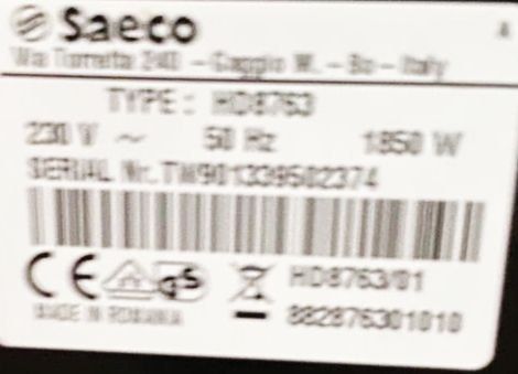 Кавомашина Saeco Minuto