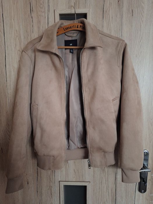 Beżowa kurtka zimowa  H&M