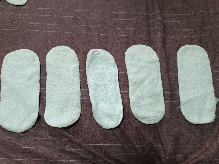 Fraldas reutilizaveis- Vendo booster tamanho 1 (5 boosters)