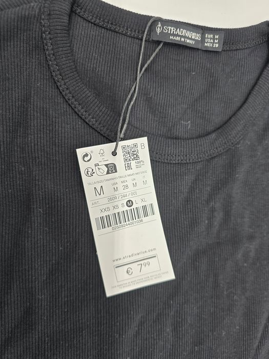 Conjunto calção e top novos da Stradivarius