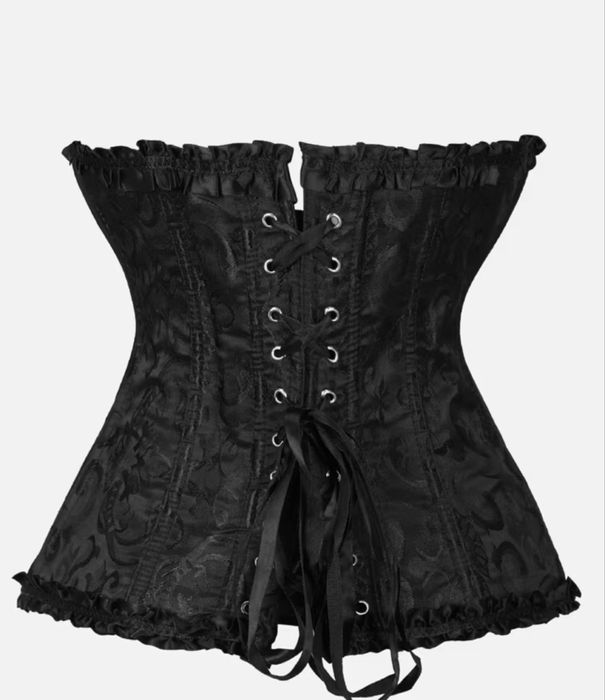 корсет чорного кольору