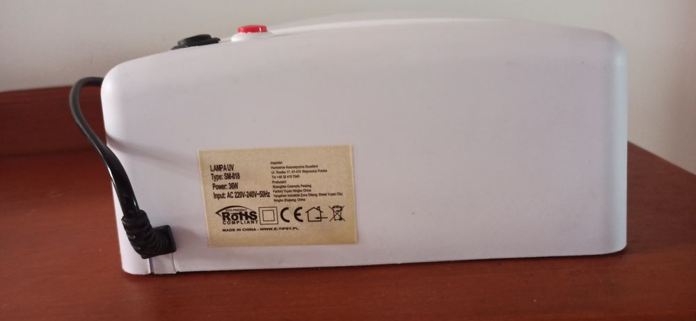 Lampa UV do paznokci
