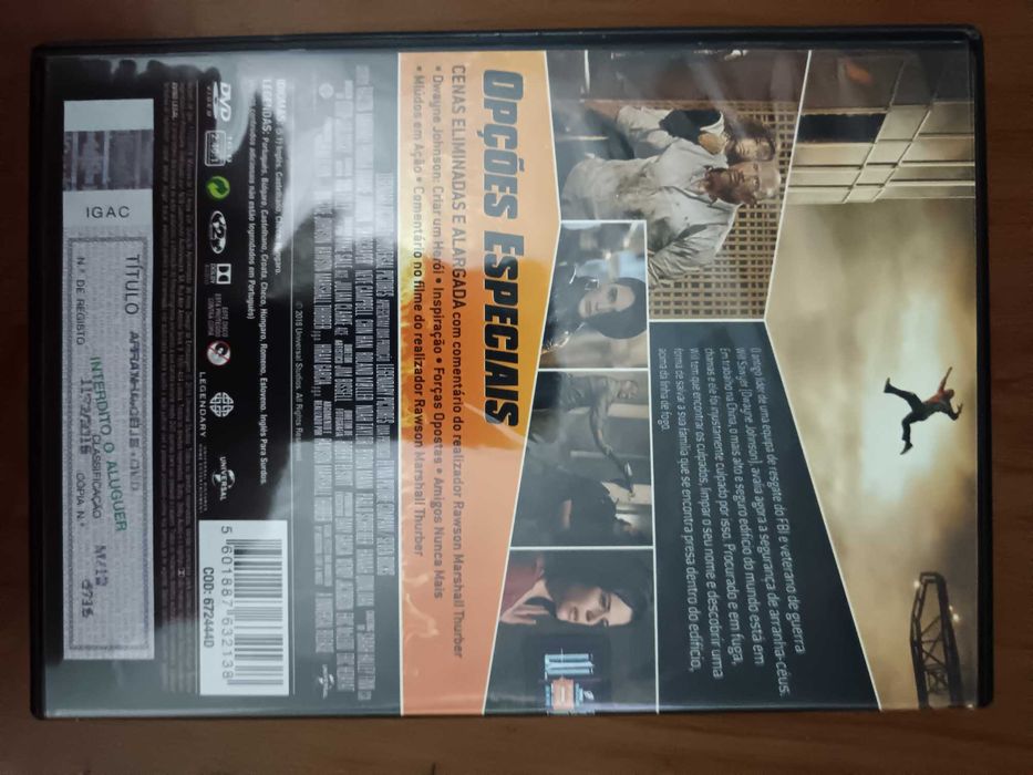 filme dvd original - arranha céus