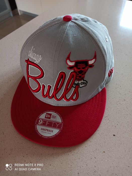 Czapka z daszkiem bejsbolówka Chicago Bulls snapback 9 Fifty New Era