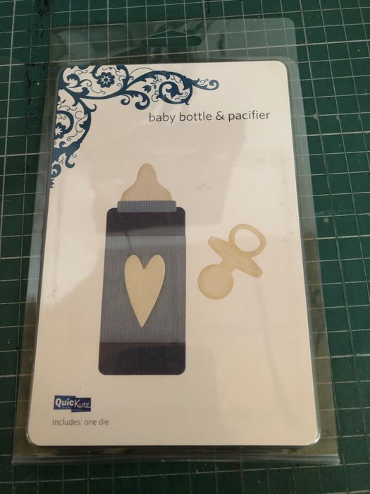 Wykrojnik scrapbooking dziecięca butelka