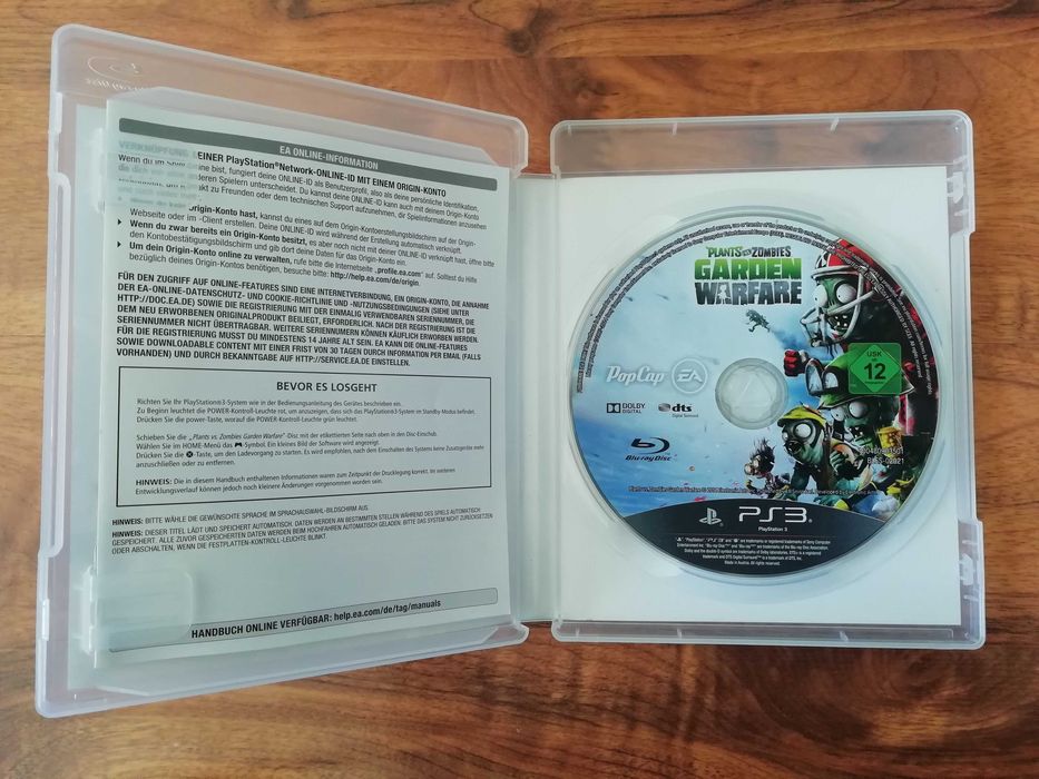 Plants vs Zombies Garden Warfare PS3