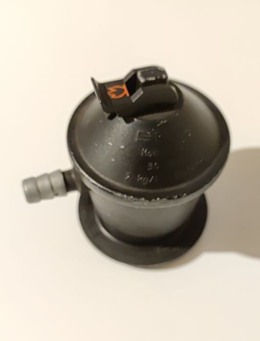 Redutor de gás butano (BP), garrafa Rubis