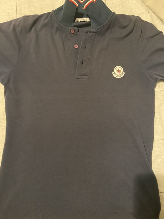 Polo moncler azul escuro