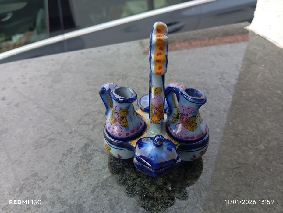 Galheteiro miniatura Vestal