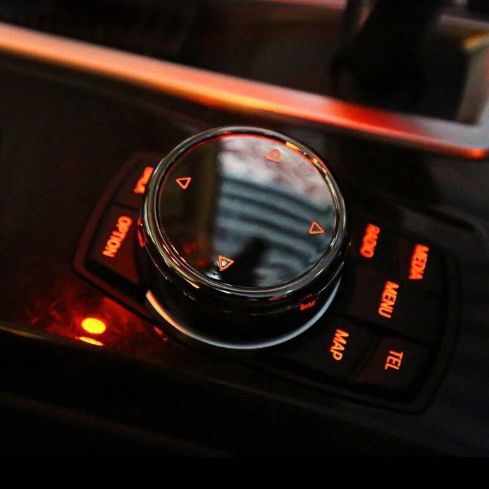 Накладка на iDrive как керамика BMW F01 F07 F10 F30 F15 F16 F25 БМВ