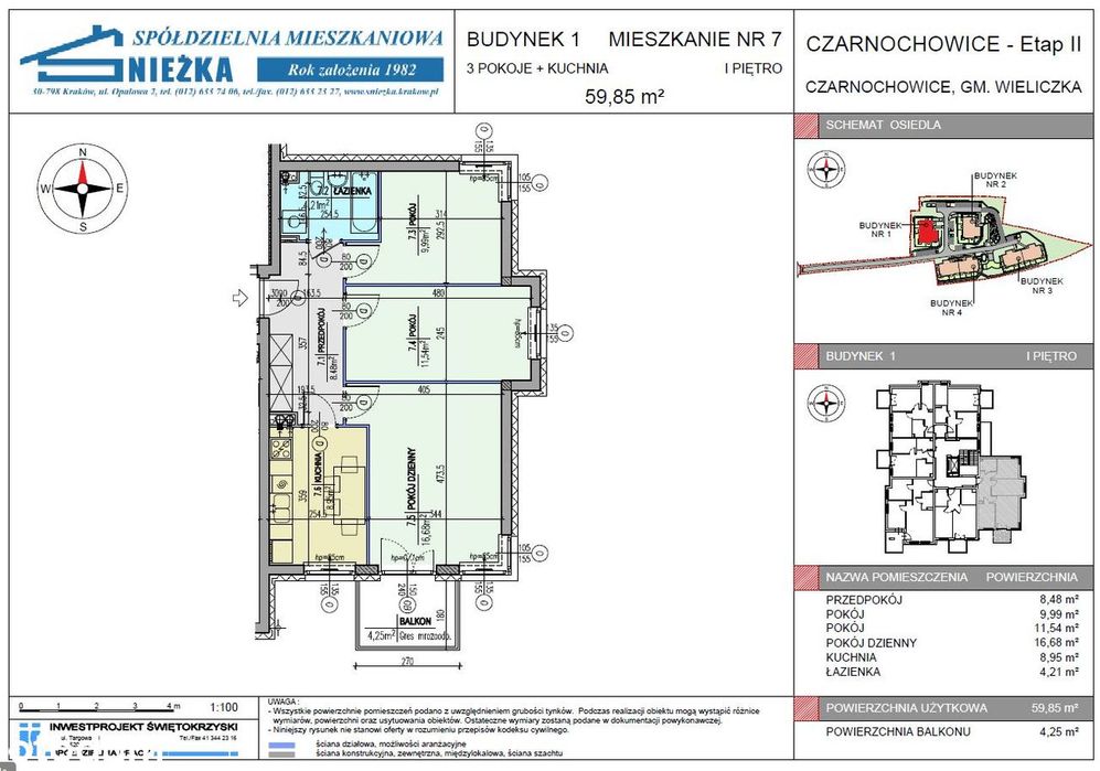 Złocień II - Czarnochowice, etap II, budynki nr 1, 2, 3 i 4.