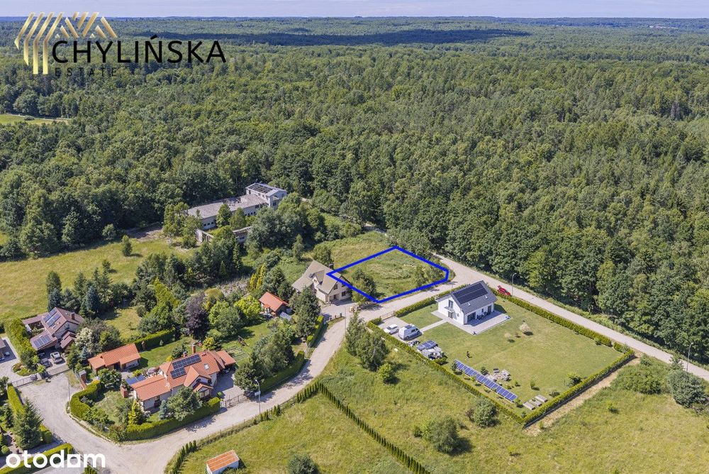 Działki w sąsiedztwie lasu i drogi, Brudzewo!