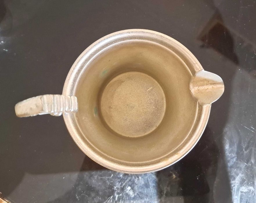 Jarro banho prata e copo whisky Usquaebach, raros