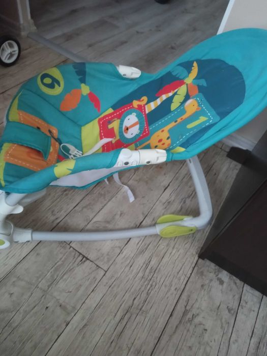 Leżaczek bujaczek dla malusxka