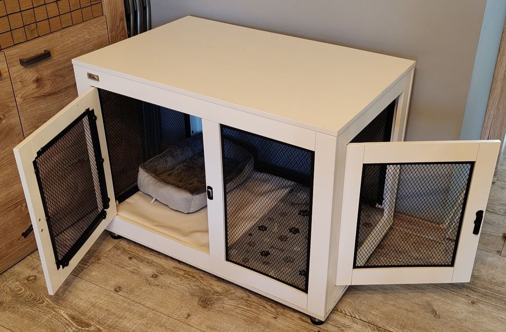 Klatki kojce dla piesków nowe 4 szt.