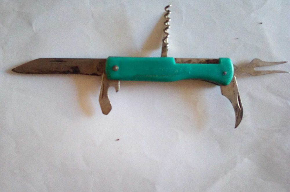 Раритетный многофункциональный, перочинный нож. 
USSR, г.Ворсма