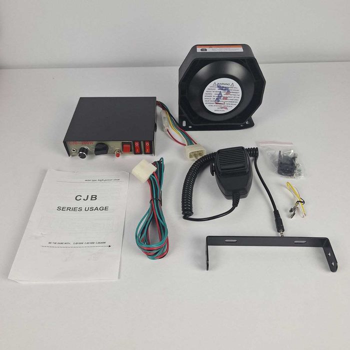 Спецсигнал СГУ 200w з гучномовцем, динамік 200w, 12V