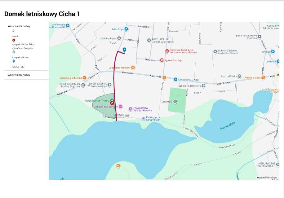 Domek nad jeziorem z SAUNĄ | 6 os | cisza, taras, 300 metrów od plaży
