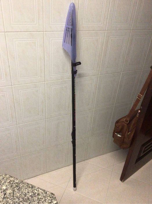 Cana nova de 5 metros em carbone só com uma pesca feita ,ver outras fo