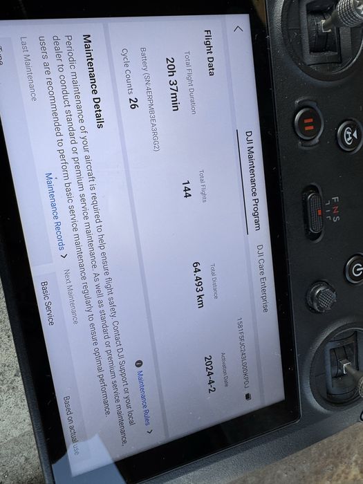 Mavic 3t 20 годин 1001 поошивка