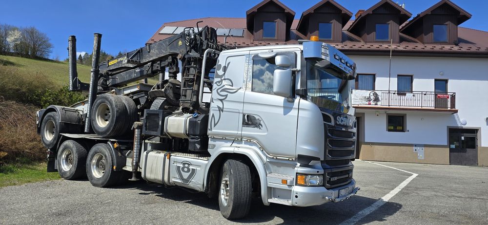 Scania V8-R730-Do drewna
