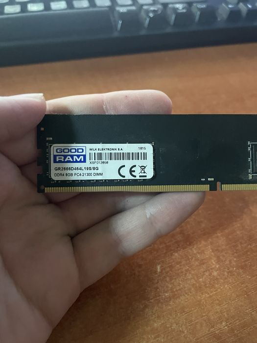 Оперативная память ddr 4 GoodRam 8 gb 2666 mhz CL 19