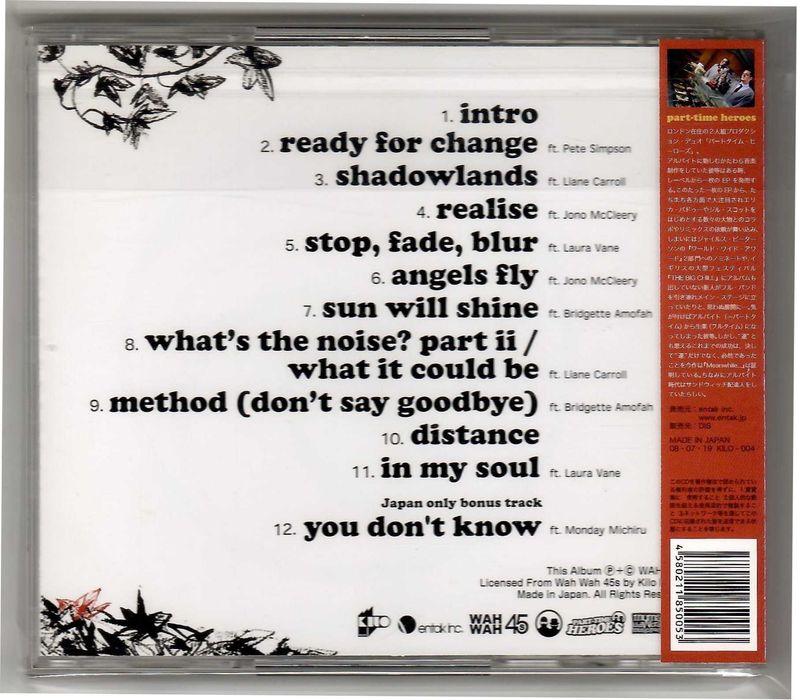 Part Time Heroes - Meanwhile... - CD OBI JAPAN