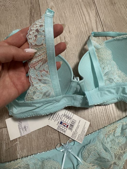 РАСПРОДАЖА комплект белья от французского бренда Princess бирюза НОВЫЙ