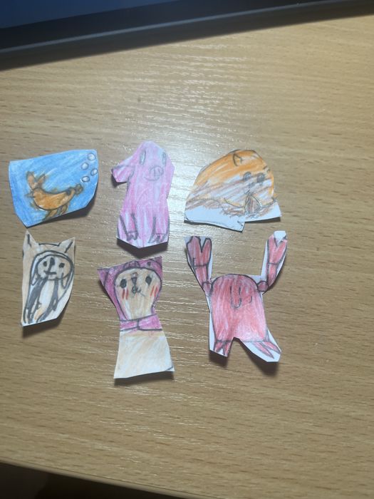 6 стікерів ручна робота