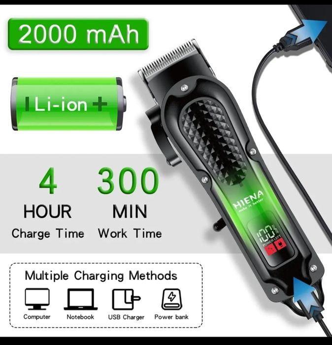 Maquina de cortar cabelo profissional