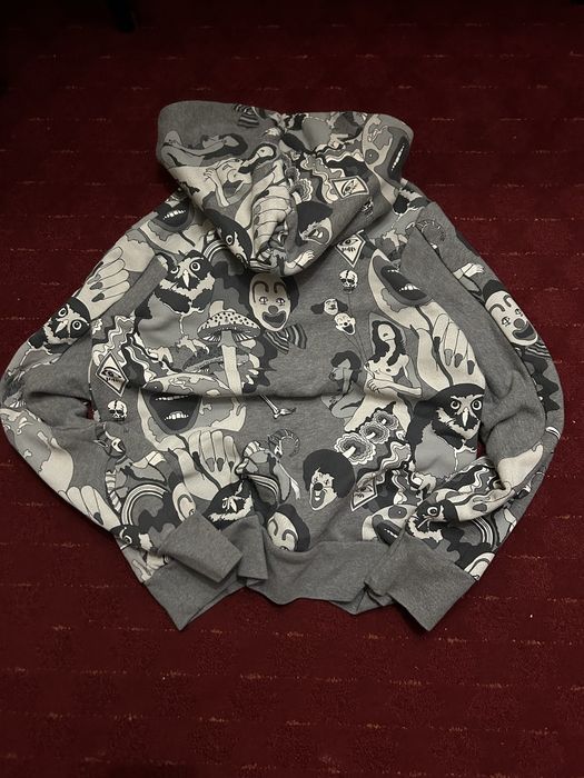 Rare Hoodie red ear paul smith y2k